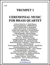 CEREMONIAL MUSIC BRASS QUART-TPT 1 P.O.D. cover